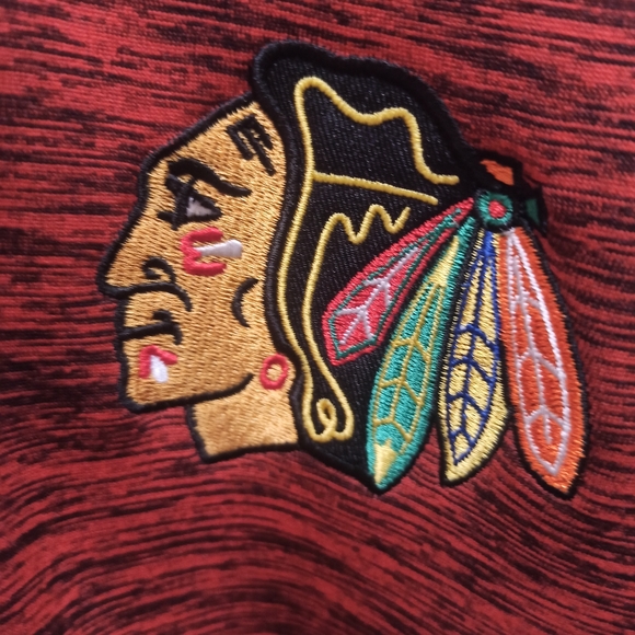 Chicago Blackhawks full zip up sweatshirt jacket - Picture 5 of 12